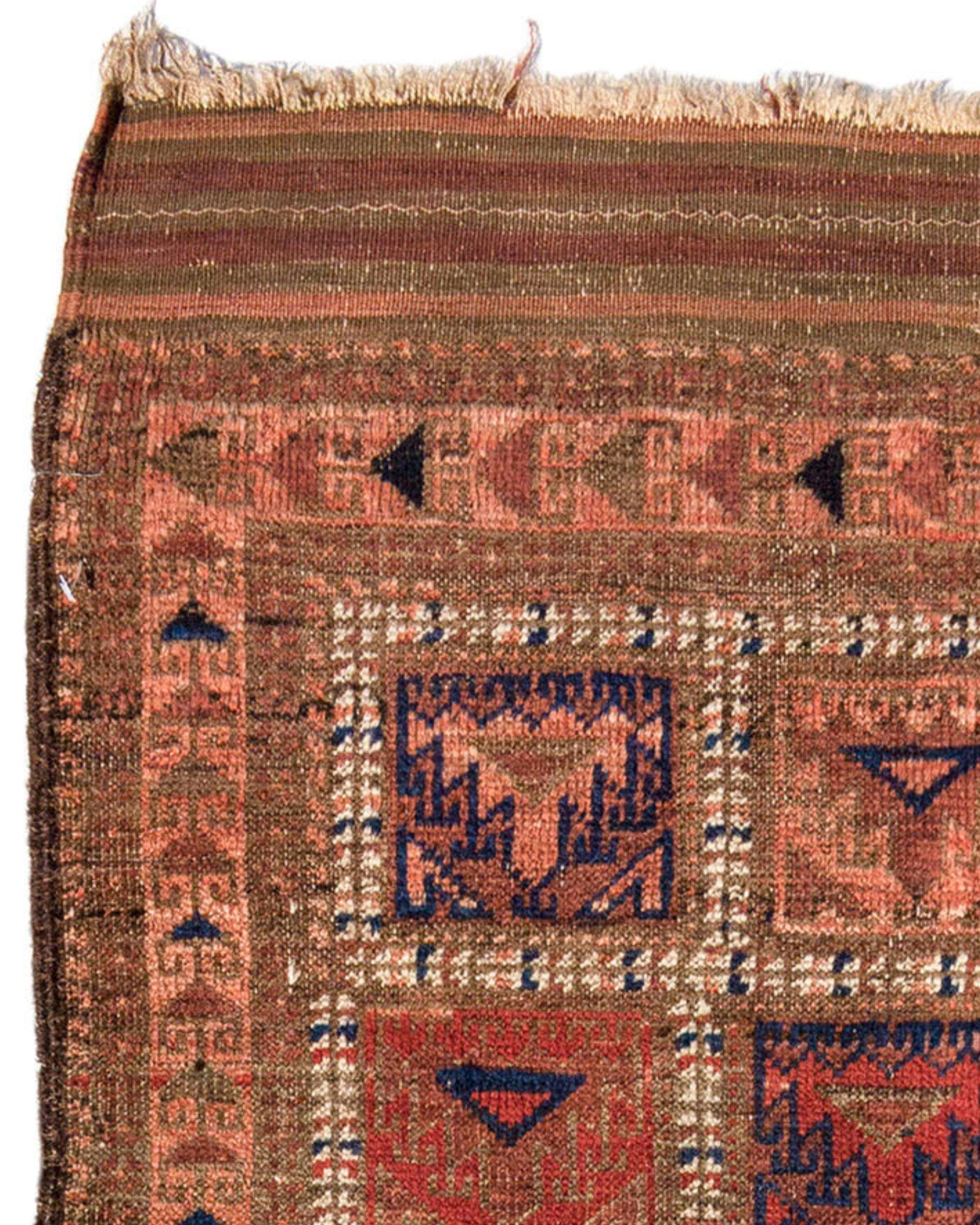 Baluch Rug, Late 19th Century In Good Condition For Sale In San Francisco, CA