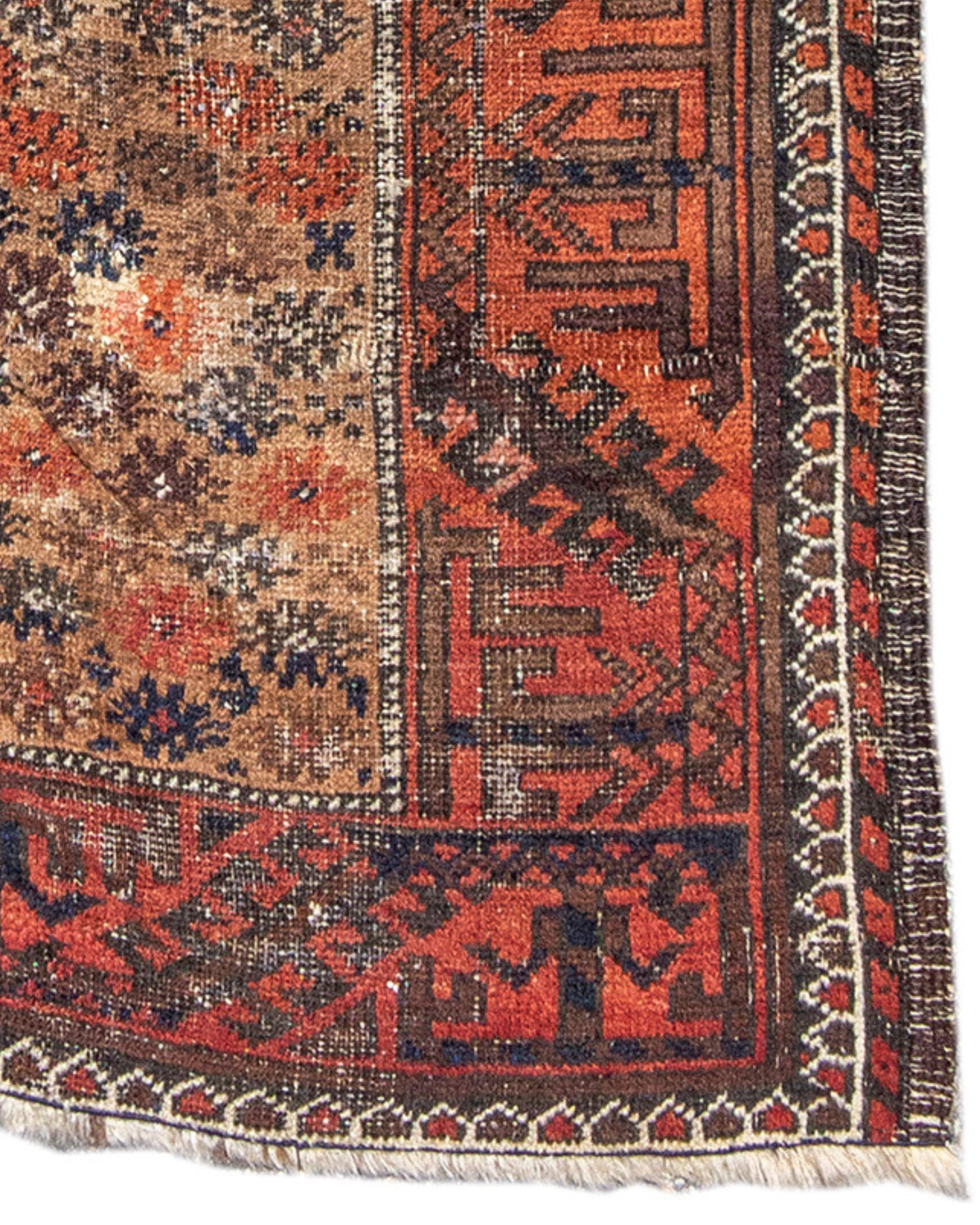 Baluch Rug, Late 19th Century In Excellent Condition For Sale In San Francisco, CA