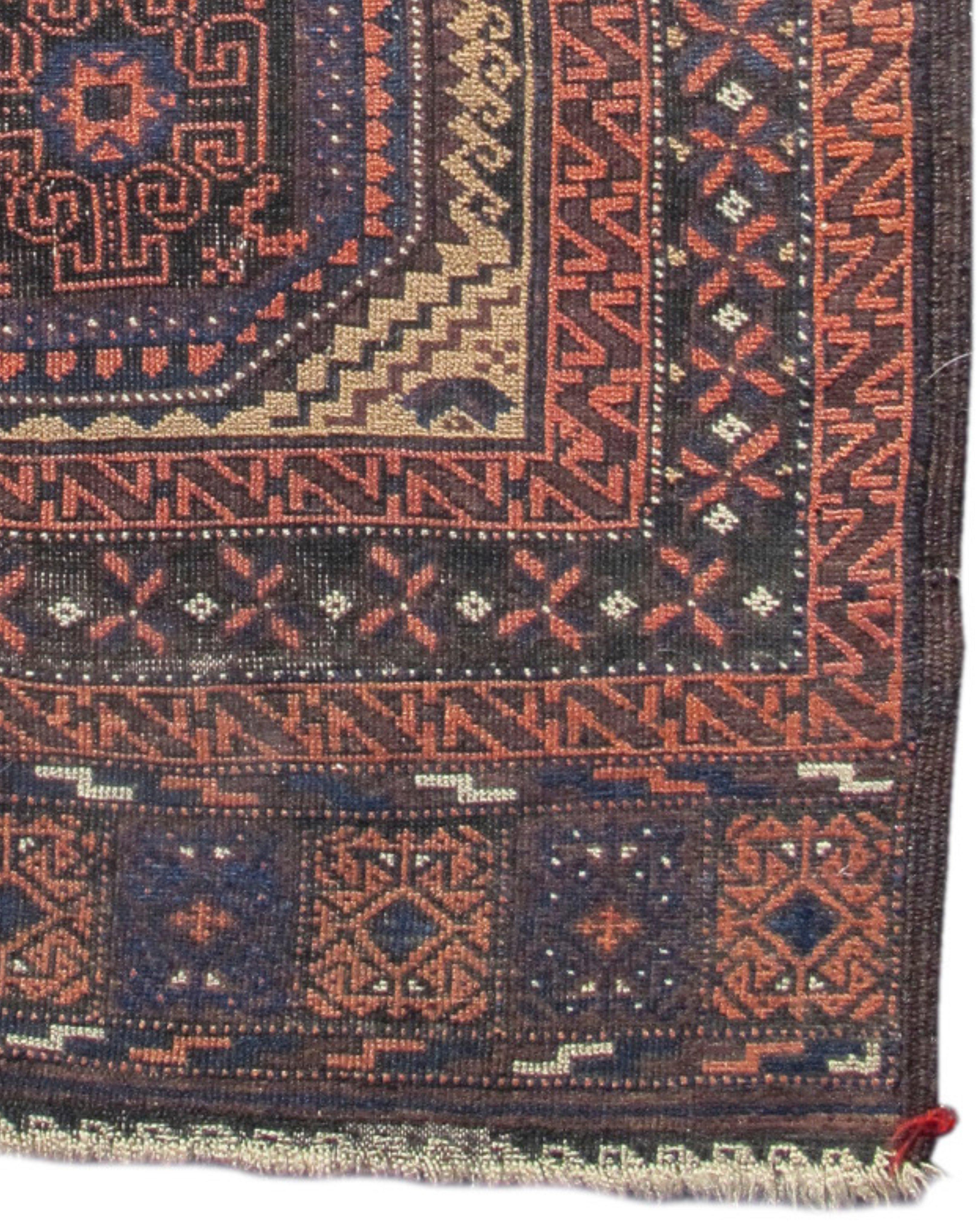 Baluch Rug, Late 19th Century In Good Condition For Sale In San Francisco, CA