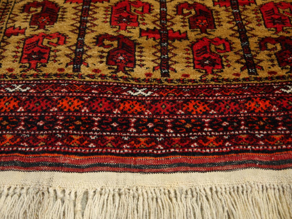 Tribal Baluch Rug Vintage Prayer Carpet hand-knotted Semi Antique 5 x 3 ft