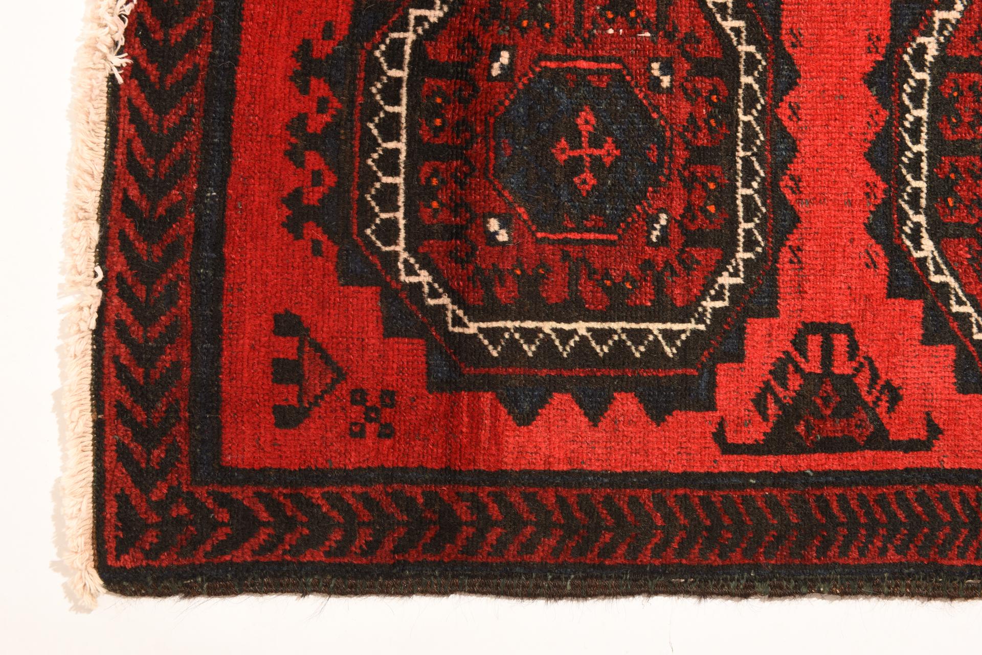 20th Century Baluci Carpet with Bokara Design For Sale