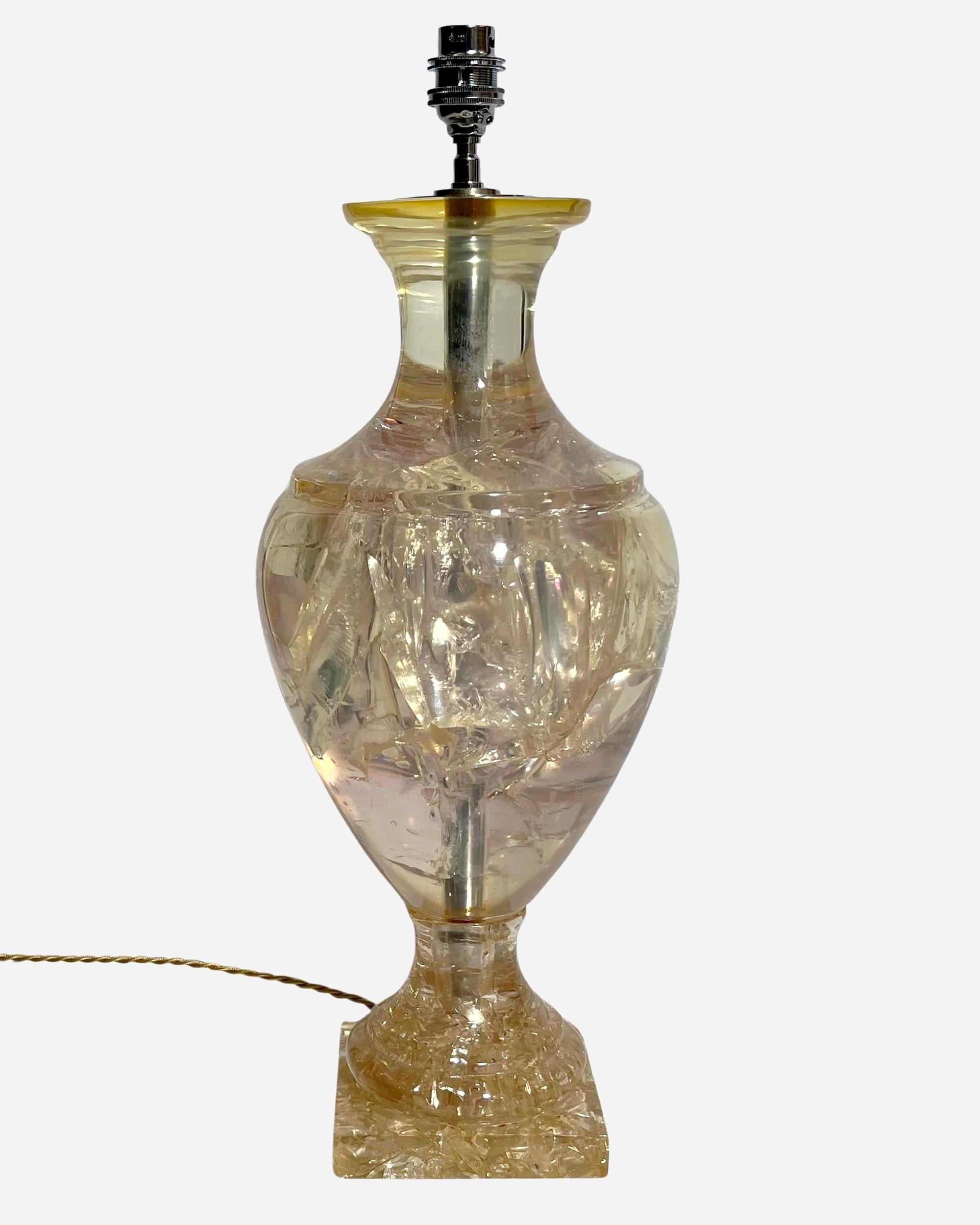 Fine XX secolo Base per lampada 