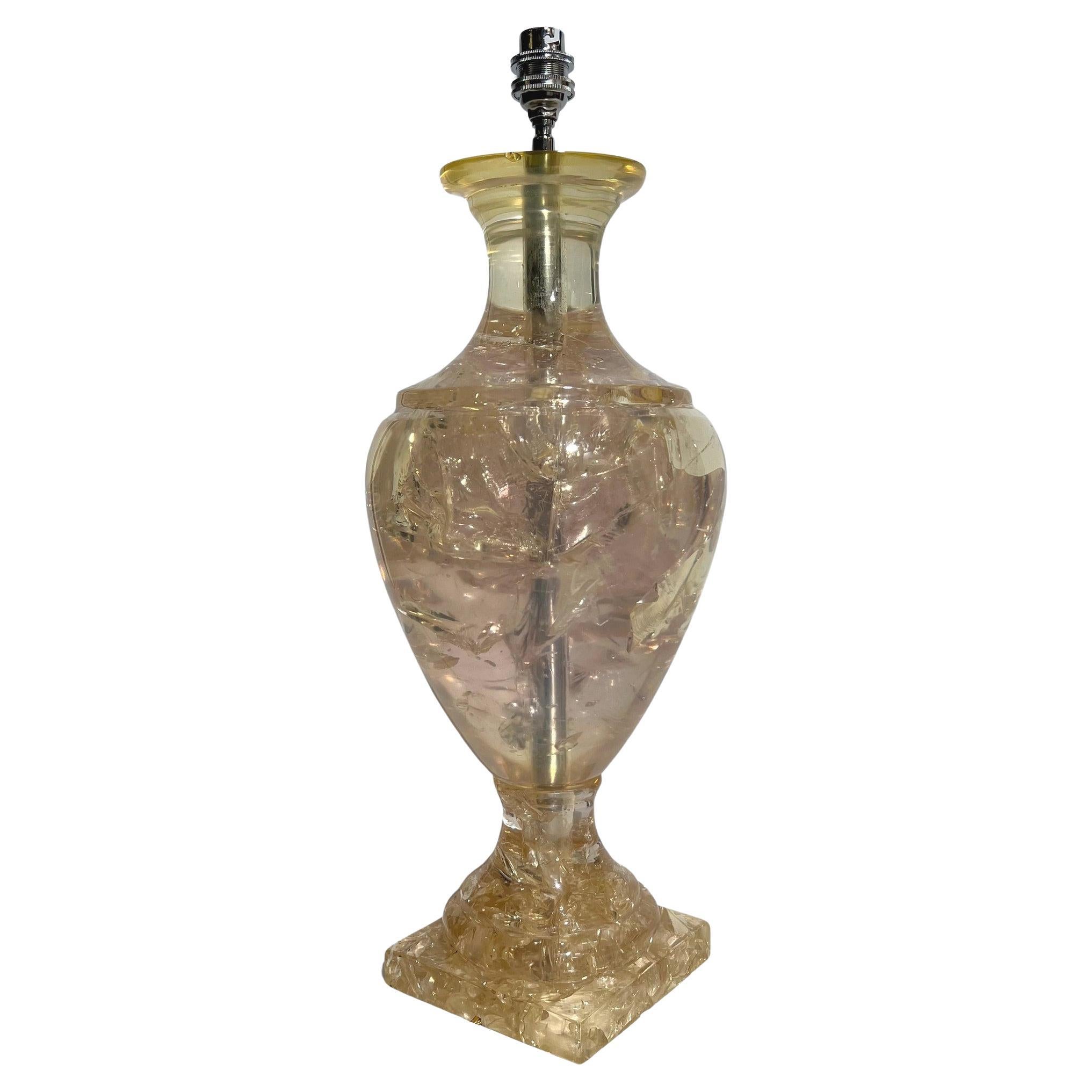 Base per lampada "Baluster" di Pierre Giraudon, Atelier Giraudon, Francia, circa 1970 in vendita