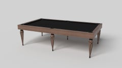 Elevate Customs Don Pool Table / Solid Walnut Wood in 9' - Made in USA