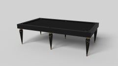 Elevate Customs Don Pool Table / Stainless Steel Metal in 8.5' - Made in USA