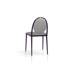 ‘Balzaretti’ Chair in Silver Silk