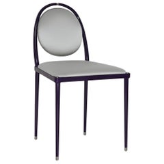 ‘Balzaretti’ Chair in Silver Silk