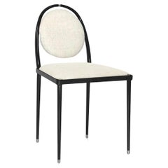 Balzaretti Chair in White Mohair