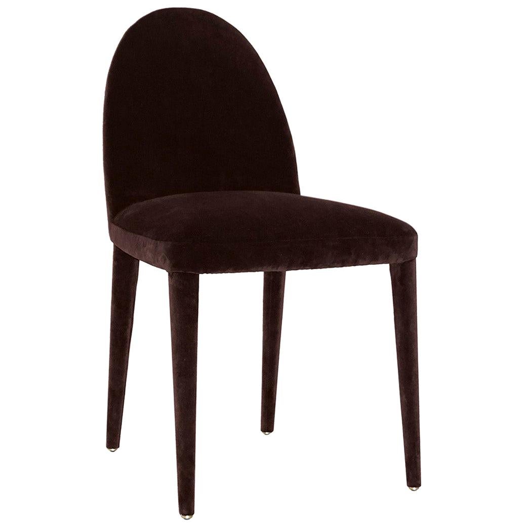 'Balzaretti' Mocha Brown Dining Chair For Sale