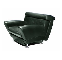 Balzo Ledersessel Massimo Iosa Ghini Moroso 1987:: Grün:: Bolidista Memphis