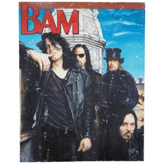 Bam Oil Painting by Kathleen Sullivan Realism Portrait Rock Band Artwork