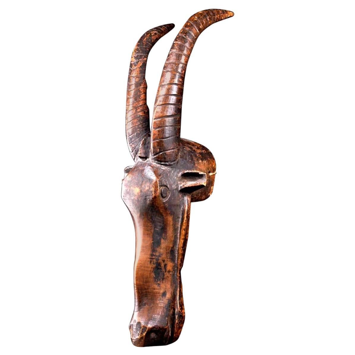 Bamana Antelope Mask, Africa, Early 20th Century
