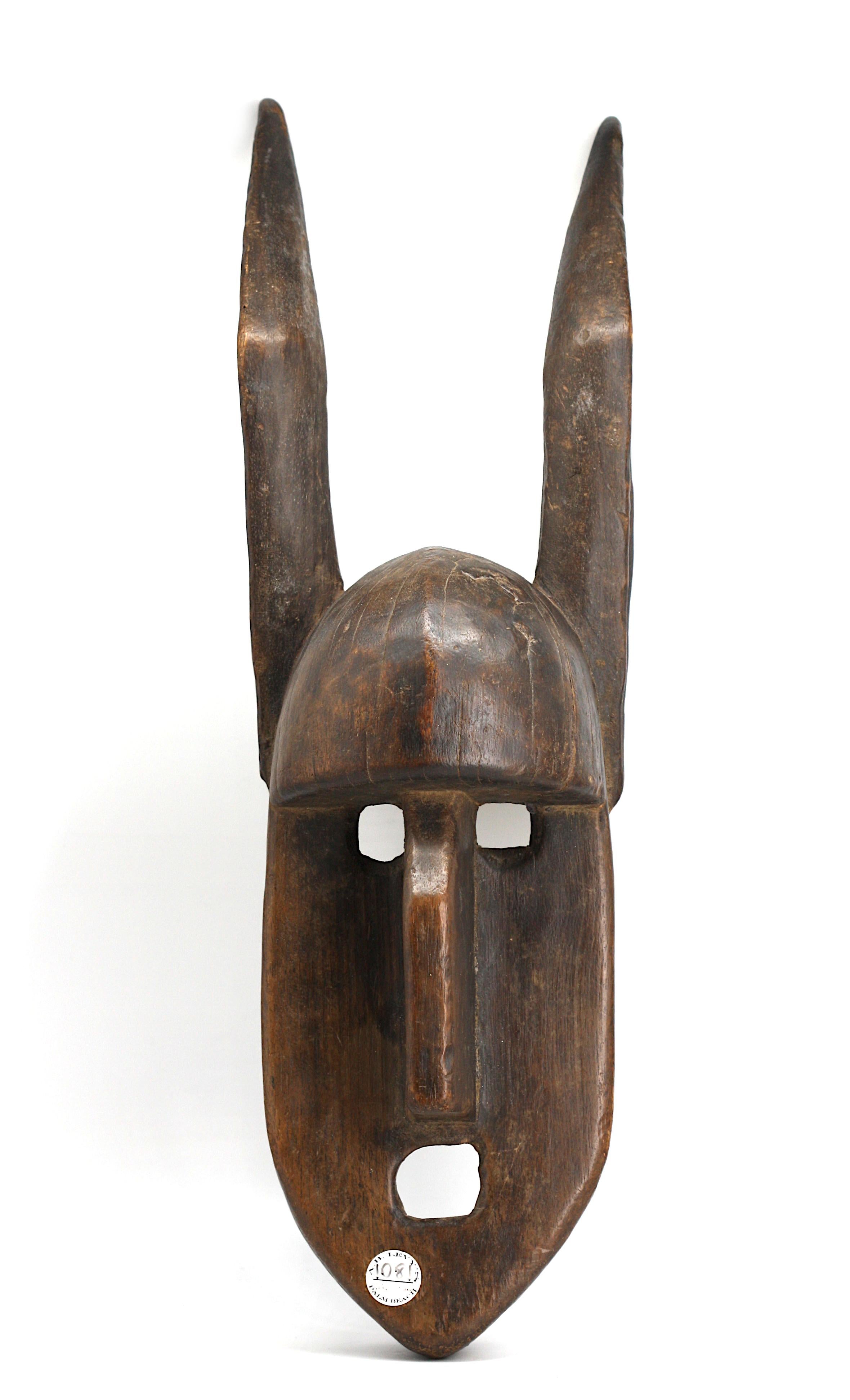 Legno Maschera da danza cerimoniale Bamana Notomo Wood in vendita