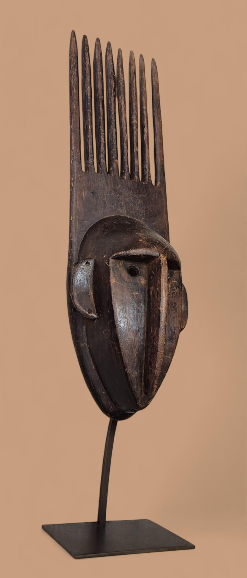 Maschera Bamana N'tomo, Mali, XX secolo in vendita 1