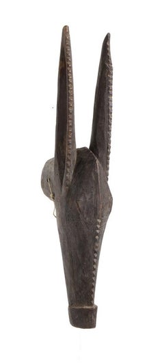 Bambara Wood Mask, Mali, 20th Century