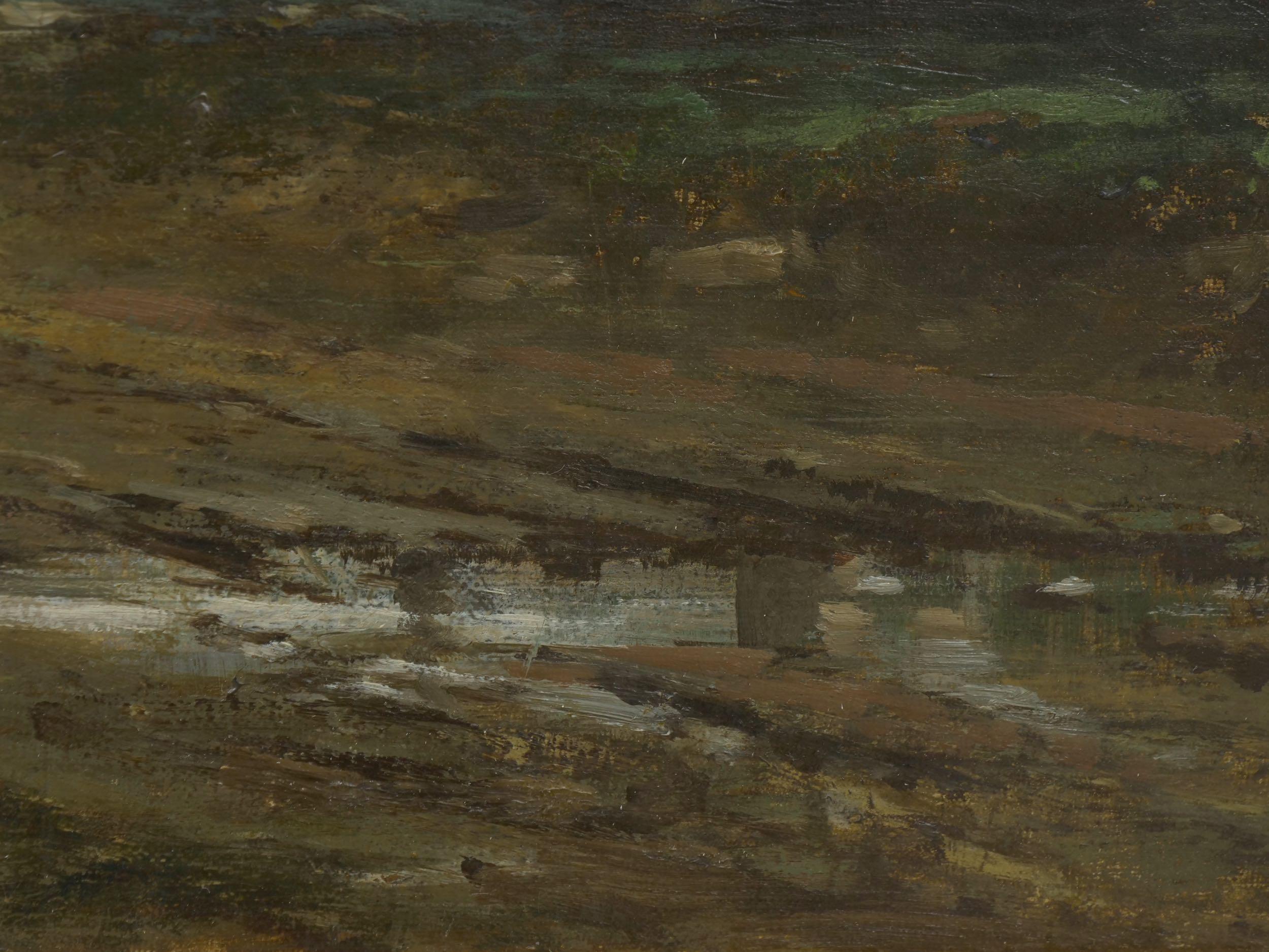 “Bamberg Bavaria” ‘1880’ Antique Landscape Painting by Carl Weber ‘American’ 9
