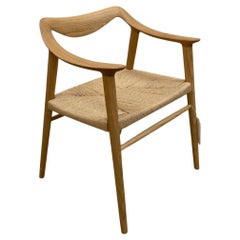 Bambi 57/4 Dining Chair by Fjord Fiesta in Solid Oak and Paper Cord