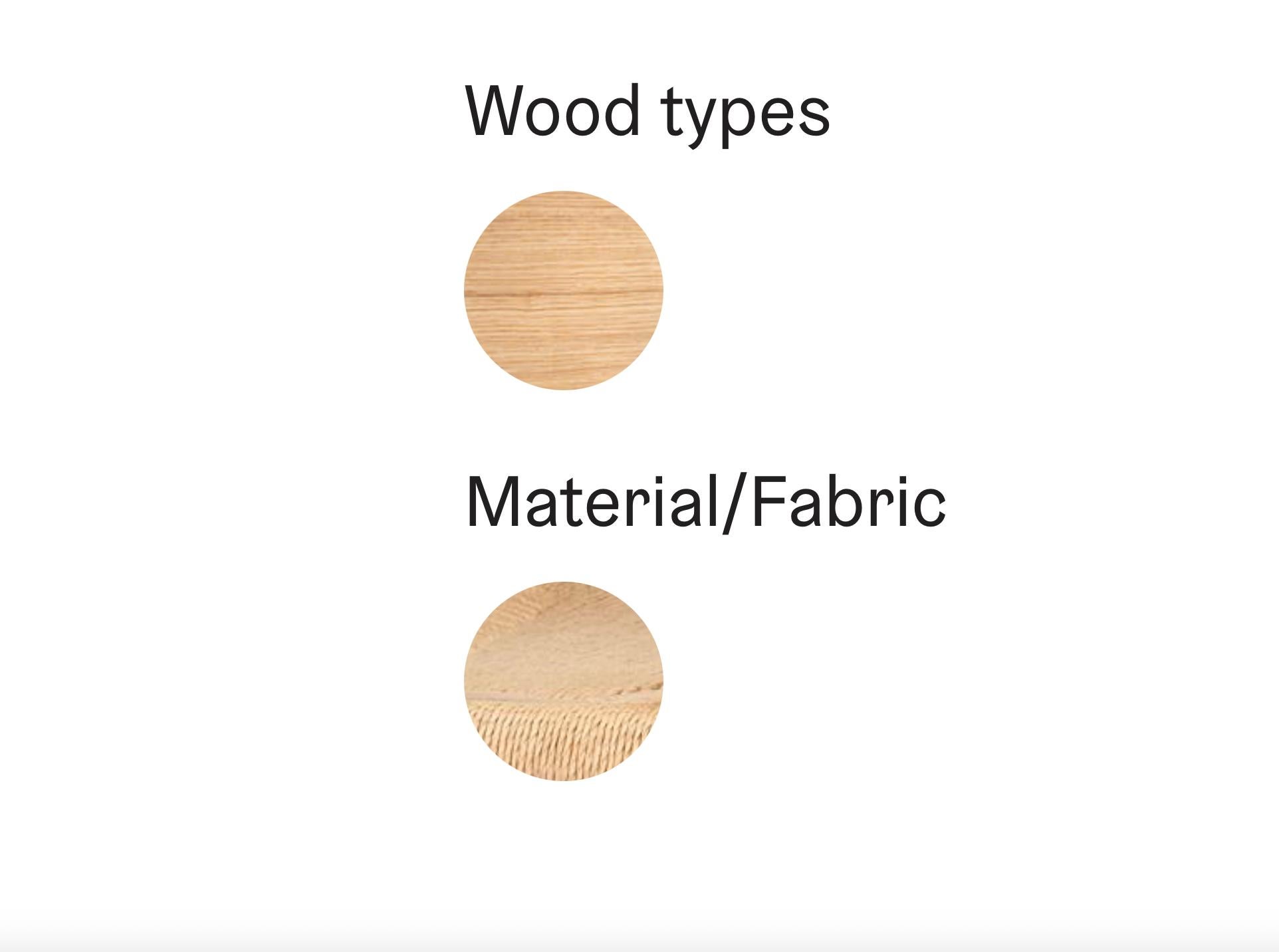 Woven Bambi 57/4 Dining Chair by Fjord Fiesta in Solid Oak and Paper Cord For Sale