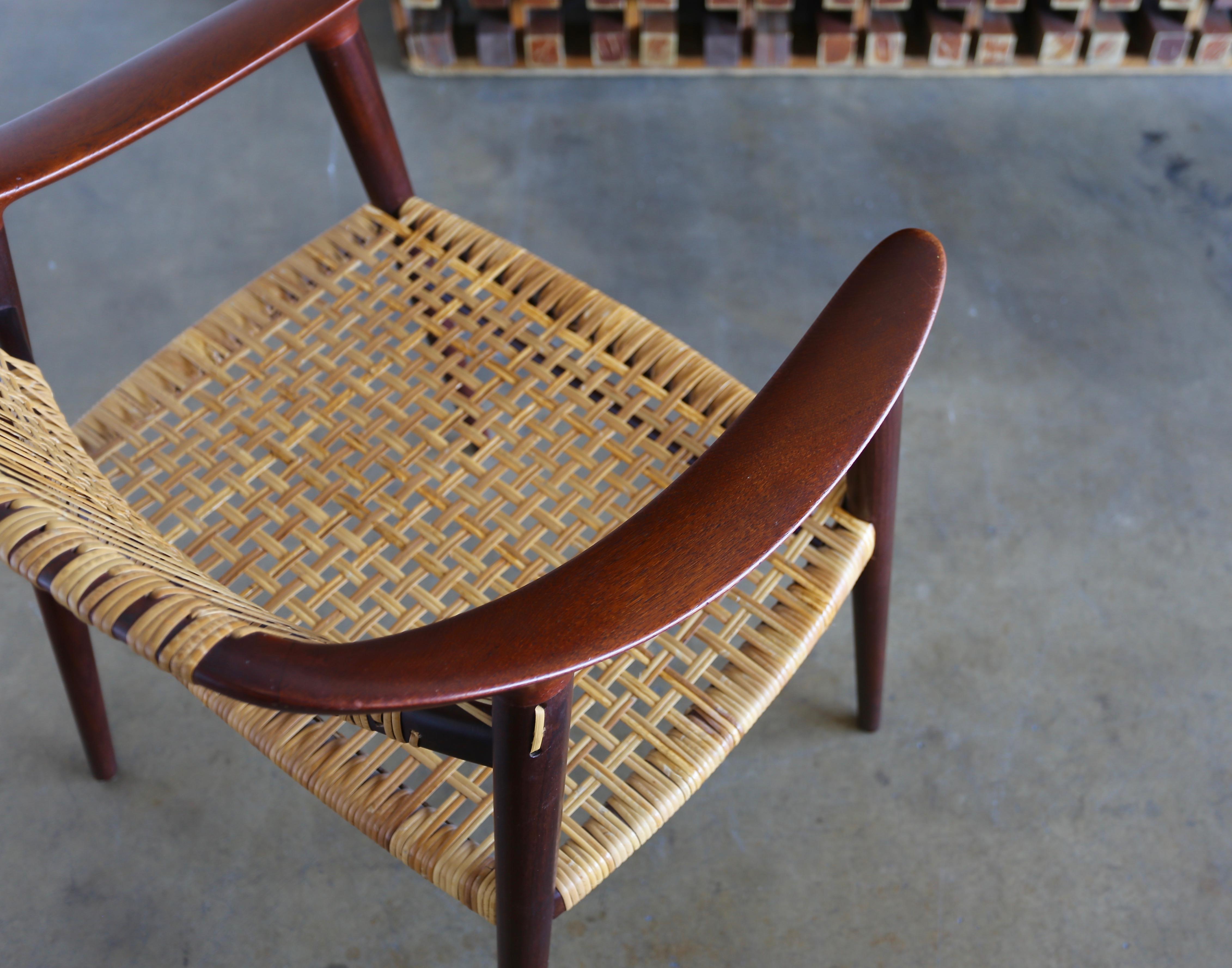 “Bambi” Armchair Byrolf Rastad & Adolf Relling for Gustav Bahus In Good Condition In San Juan Capistrano, CA