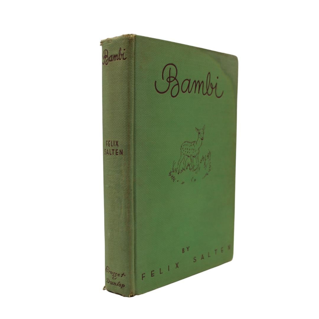 Paper Bambi by Felix Salten, Illustrated by Kurt Wiese, Early American Printing, 1931