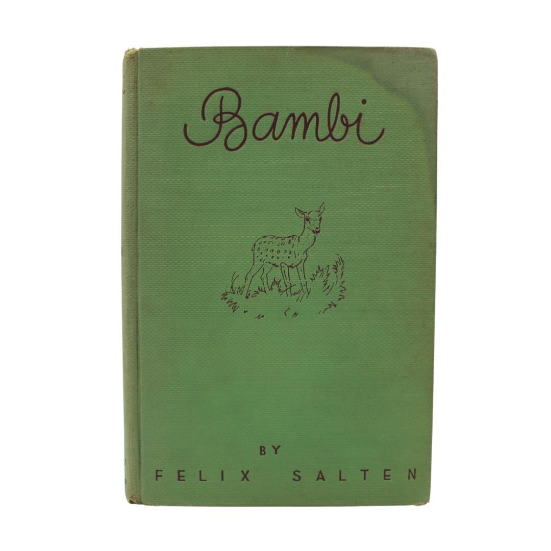 Bambi by Felix Salten, Illustrated by Kurt Wiese, Early American Printing, 1931 1