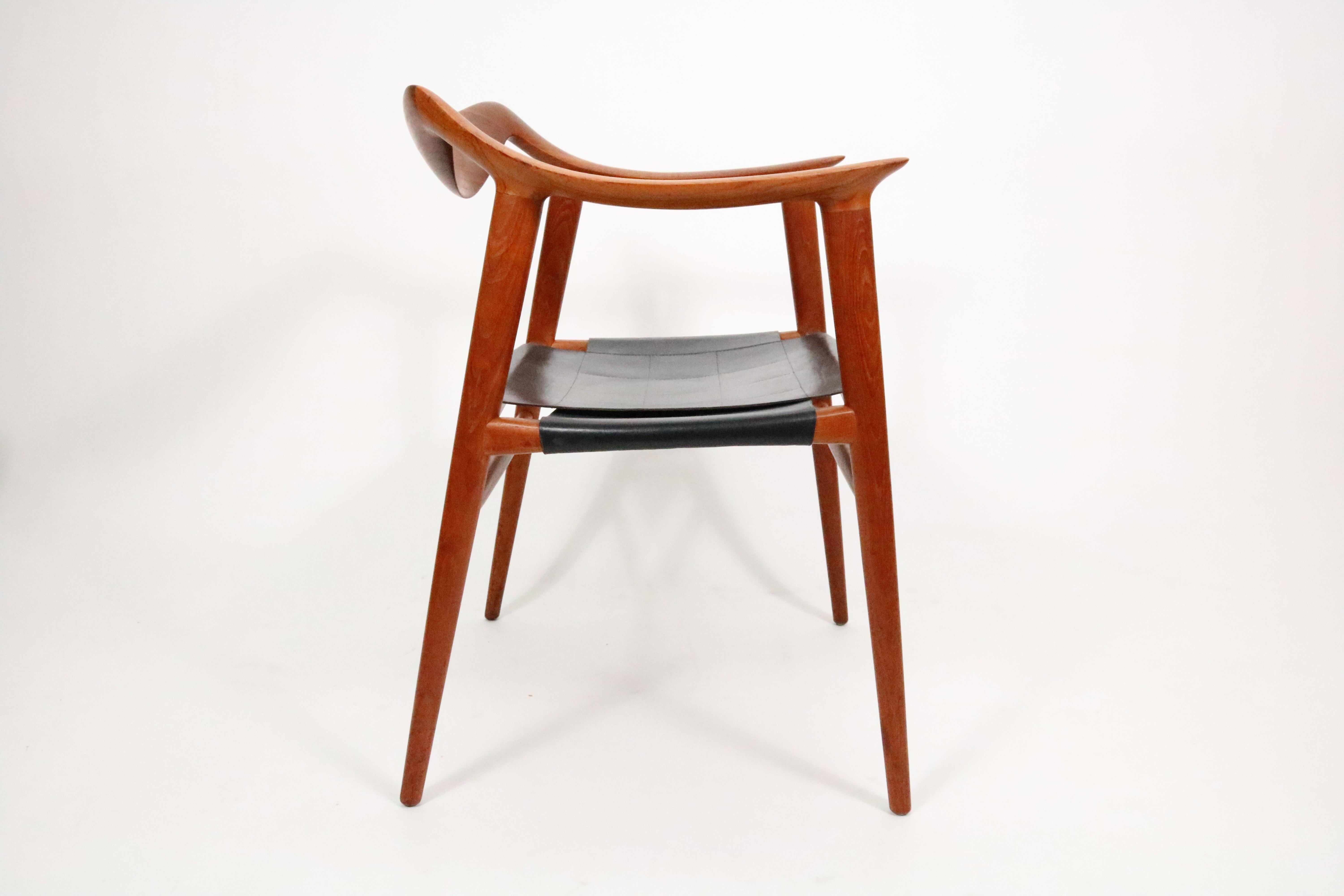 Bambi Chair by Adolf Relling and Rolf Rastad for Gustav Bahus & Eft In Good Condition In Littleton, CO