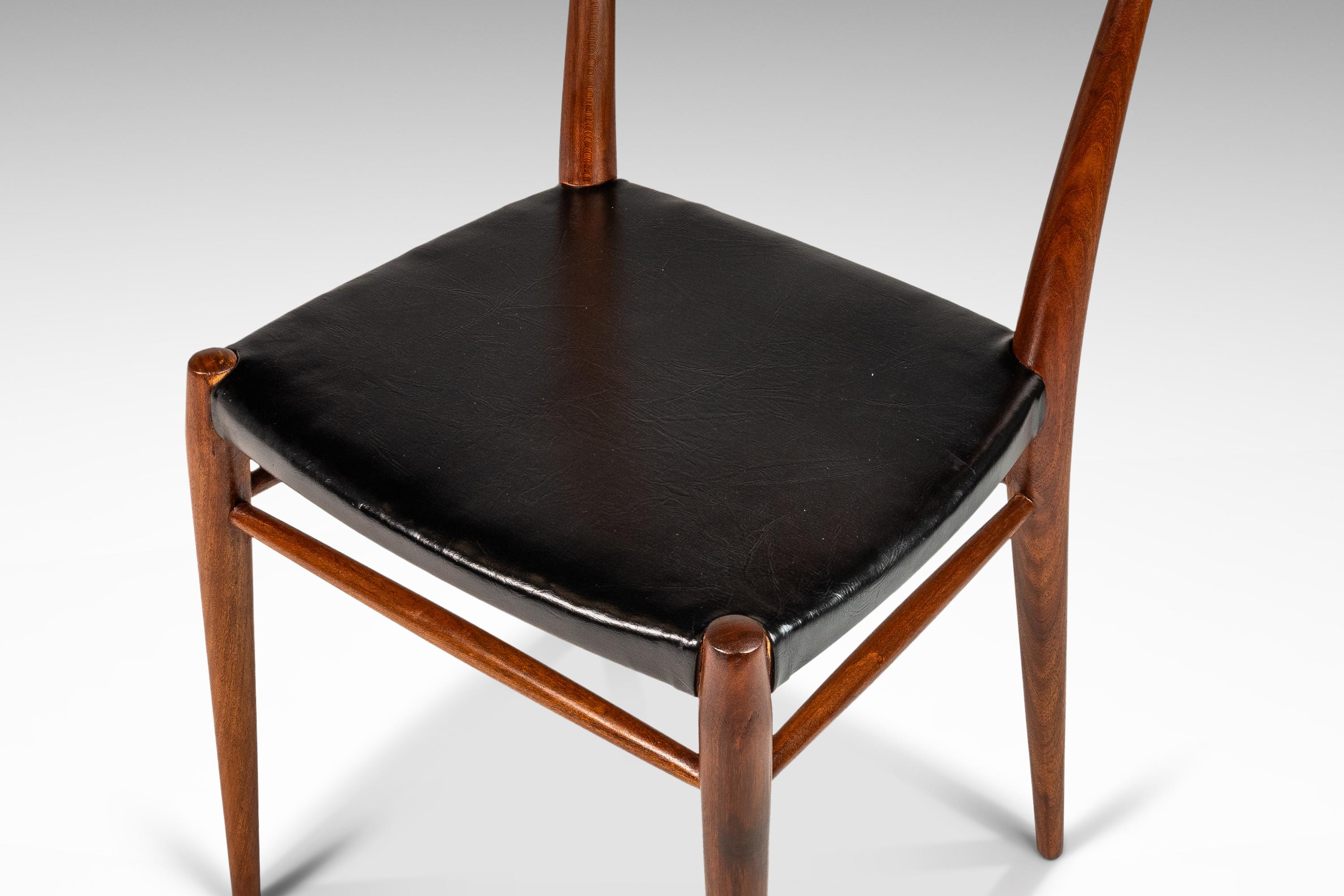 Bambi-Stuhl aus Teakholz von Rolf Rastad & Adolf Relling für Gustav Bahus, ca. 1960er Jahre im Angebot 8