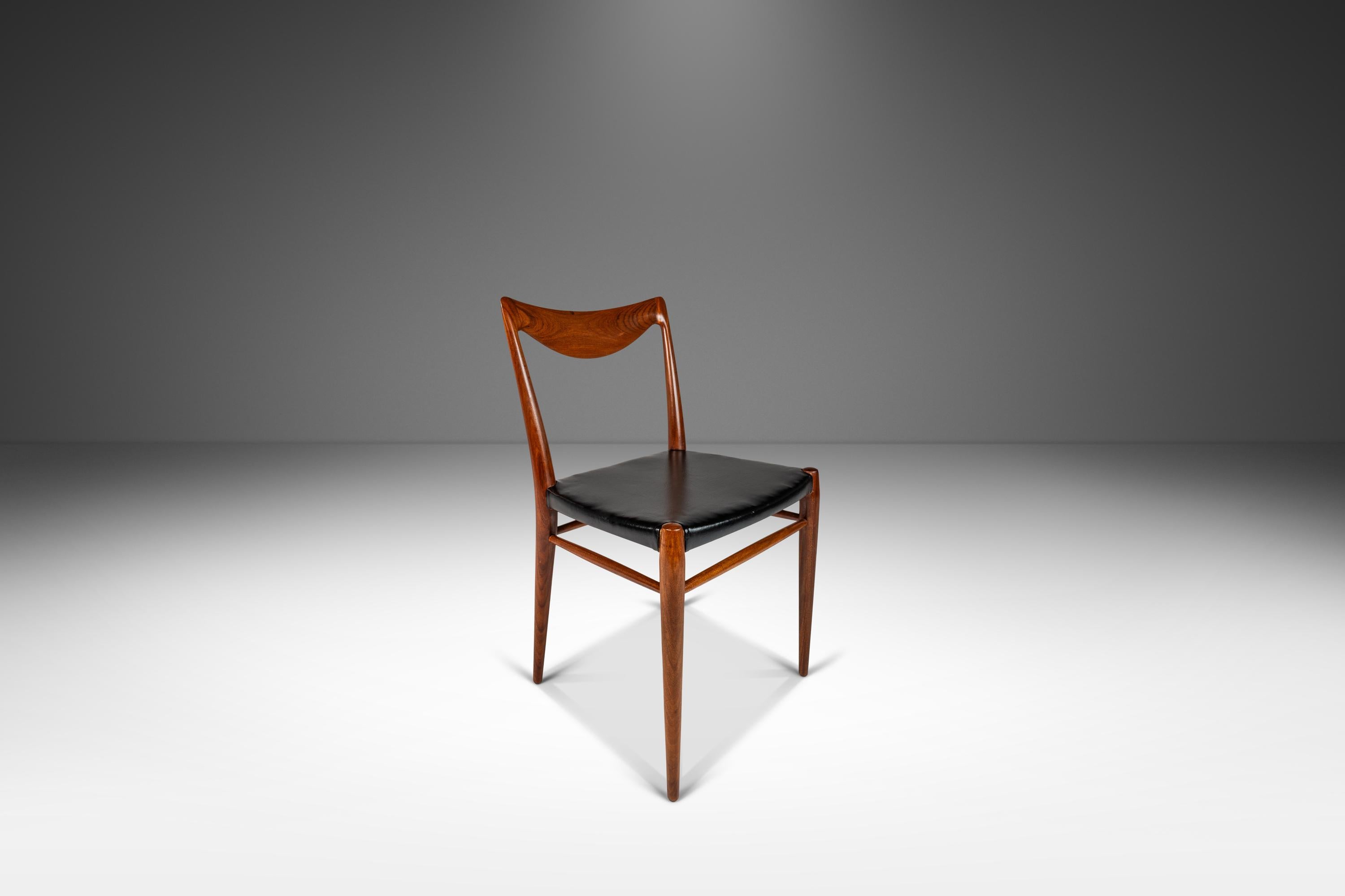 Bambi-Stuhl aus Teakholz von Rolf Rastad & Adolf Relling für Gustav Bahus, ca. 1960er Jahre (Moderne der Mitte des Jahrhunderts) im Angebot