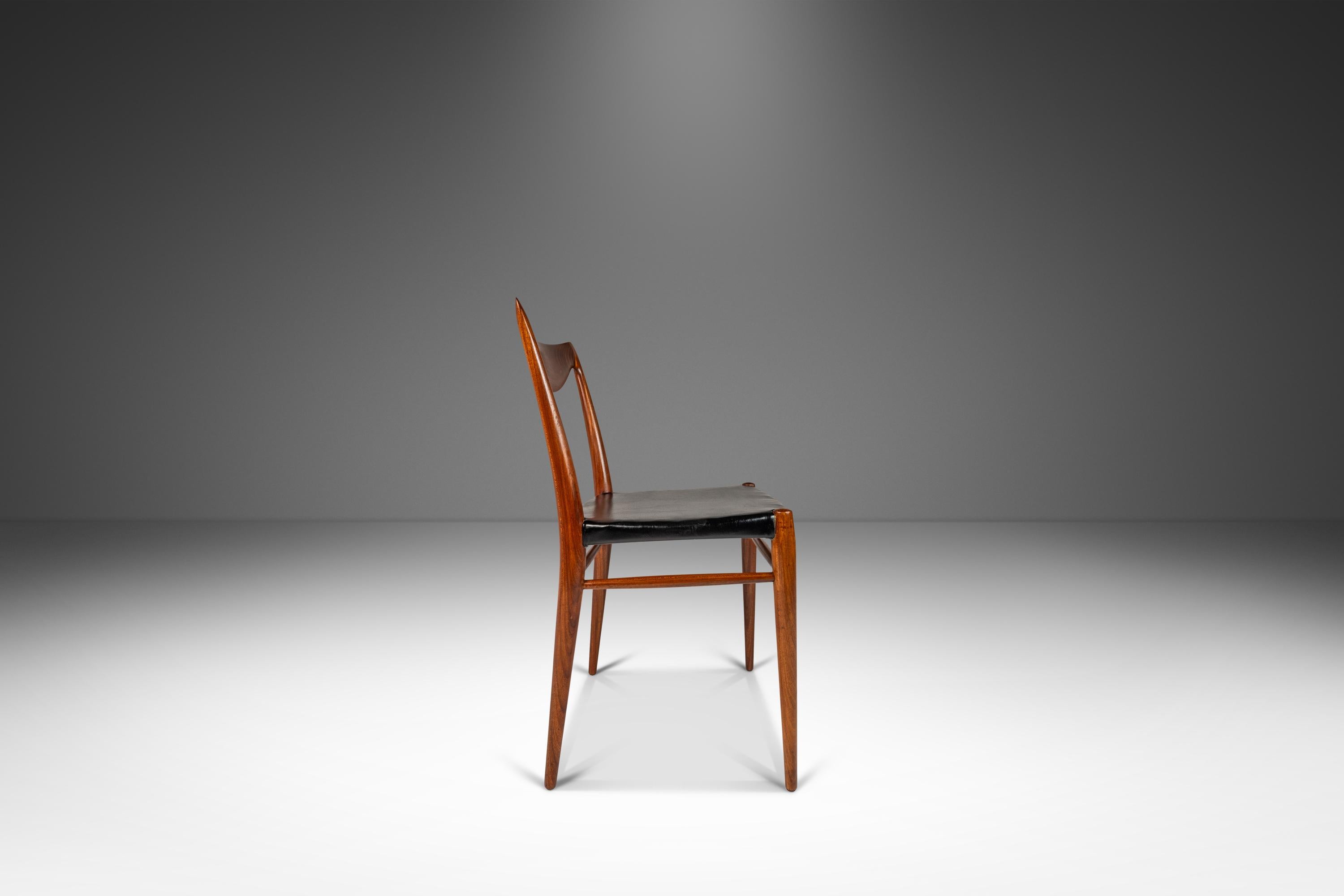 Mid-Century Modern Bambi Chair in Teak by Rolf Rastad & Adolf Relling for Gustav Bahus, c. 1960's For Sale