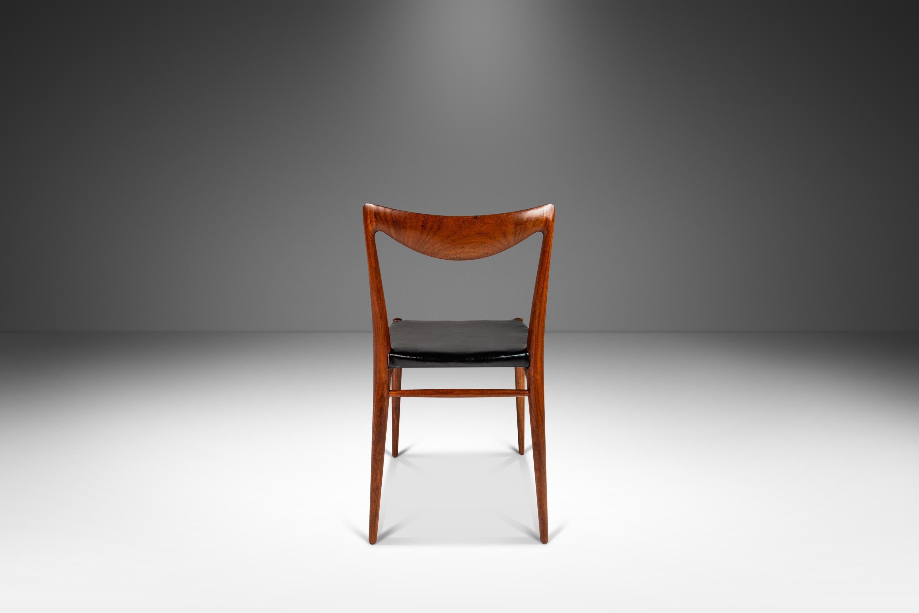 Bambi-Stuhl aus Teakholz von Rolf Rastad & Adolf Relling für Gustav Bahus, ca. 1960er Jahre im Zustand „Gut“ im Angebot in Deland, FL