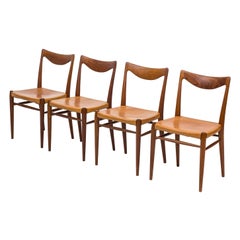 chaises à manger "Bambi" de Rastad & Relling pour Gustav Bahus:: Norvège:: années 1950