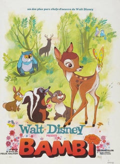 Bambi (French) Original Poster, 1942