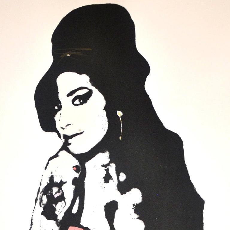 Bambi Amy Winehouse Red Unique With Diamond Dust For Sale At