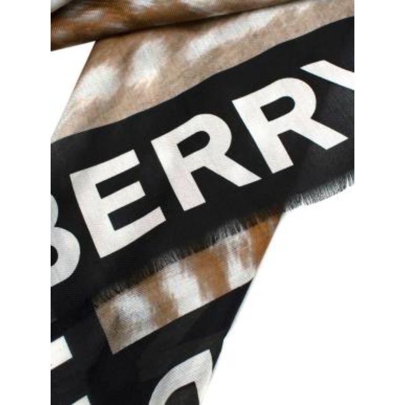 Bambi print silk-cotton shawl 1