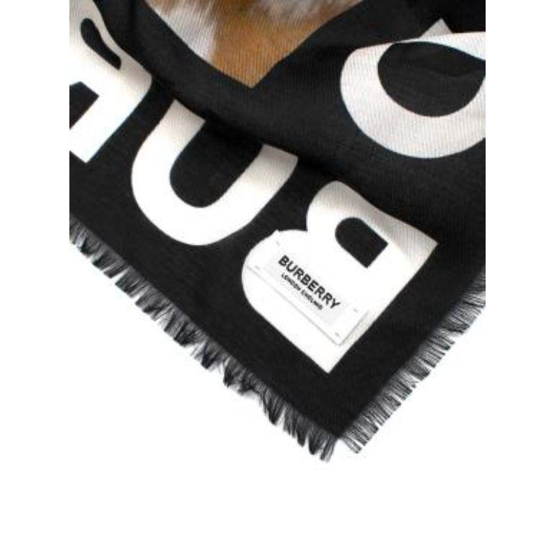 Bambi print silk-cotton shawl 3
