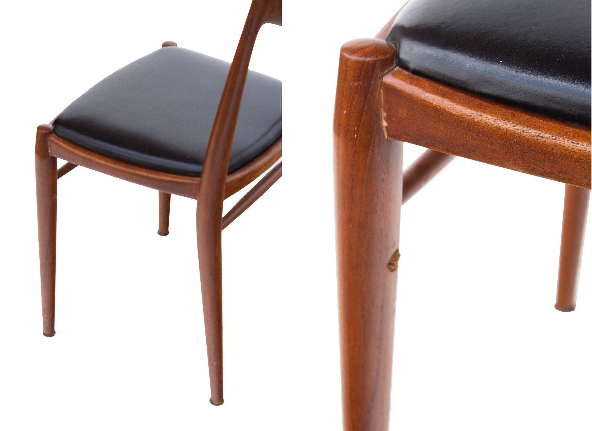 Bambi Teak Dining Chair by Rolf Rastad + Adolf Relling for Gustav Bahus, Norway For Sale 5