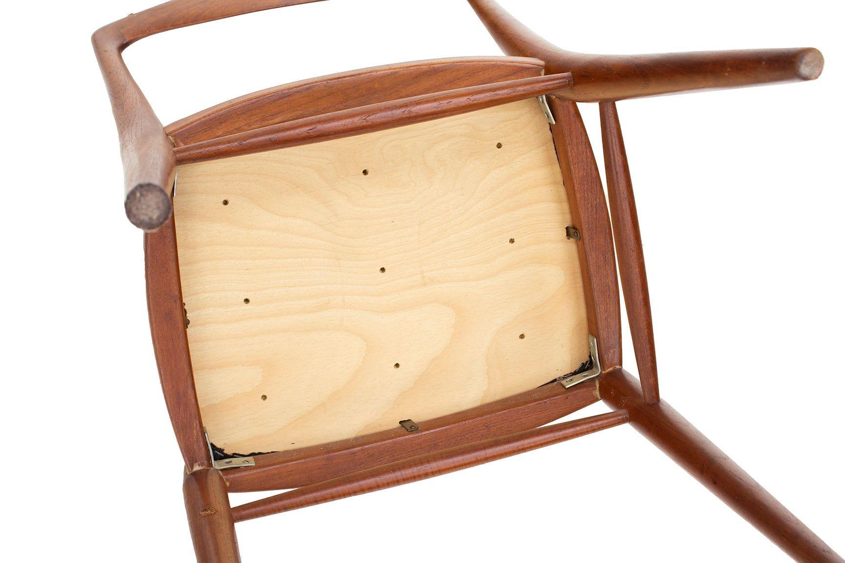 Bambi Teak Dining Chair by Rolf Rastad + Adolf Relling for Gustav Bahus, Norway For Sale 6