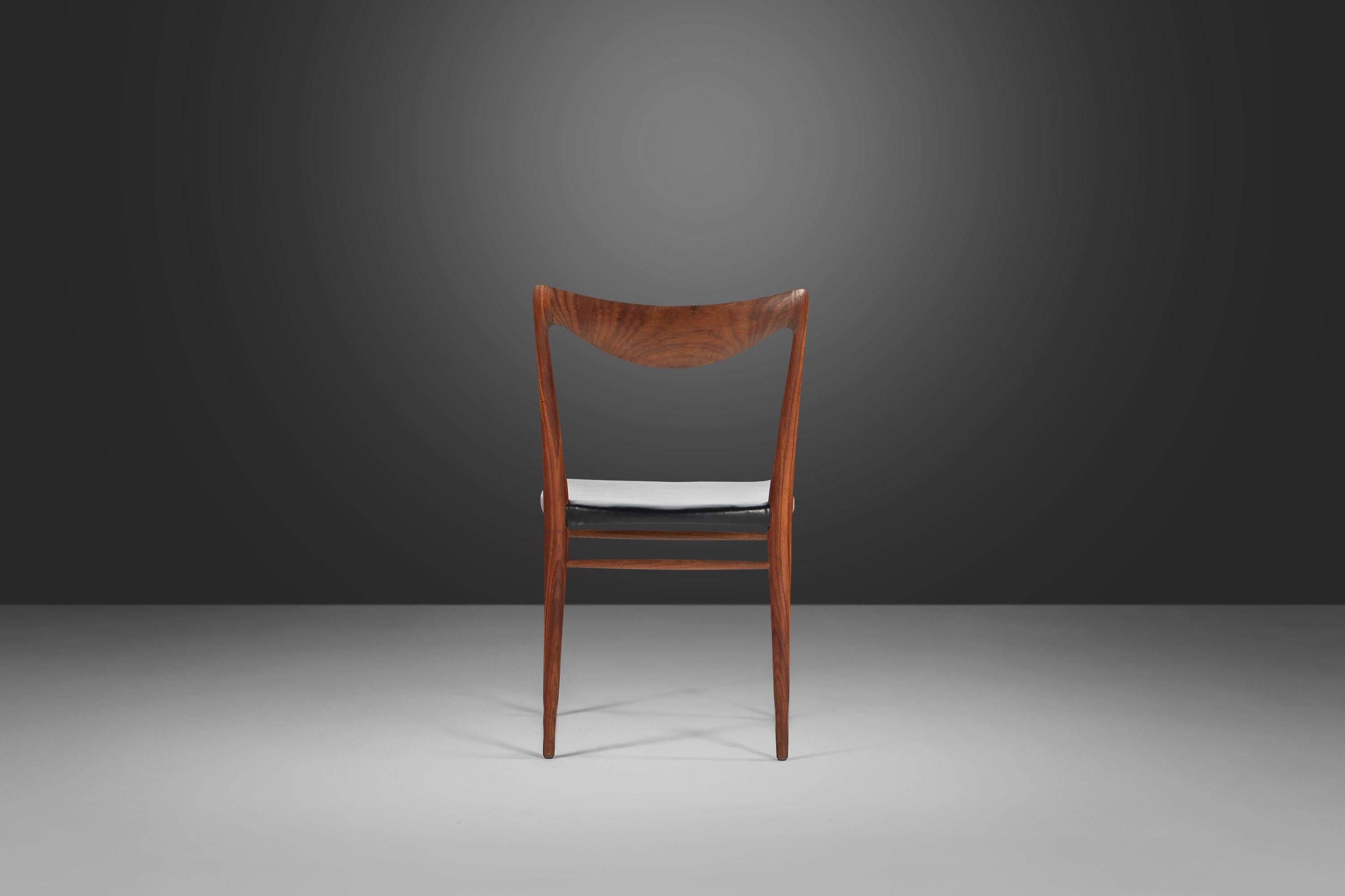 Mid-Century Modern Bambi Teak Dining Chair by Rolf Rastad & Adolf Relling for Gustav Bahus, Norway