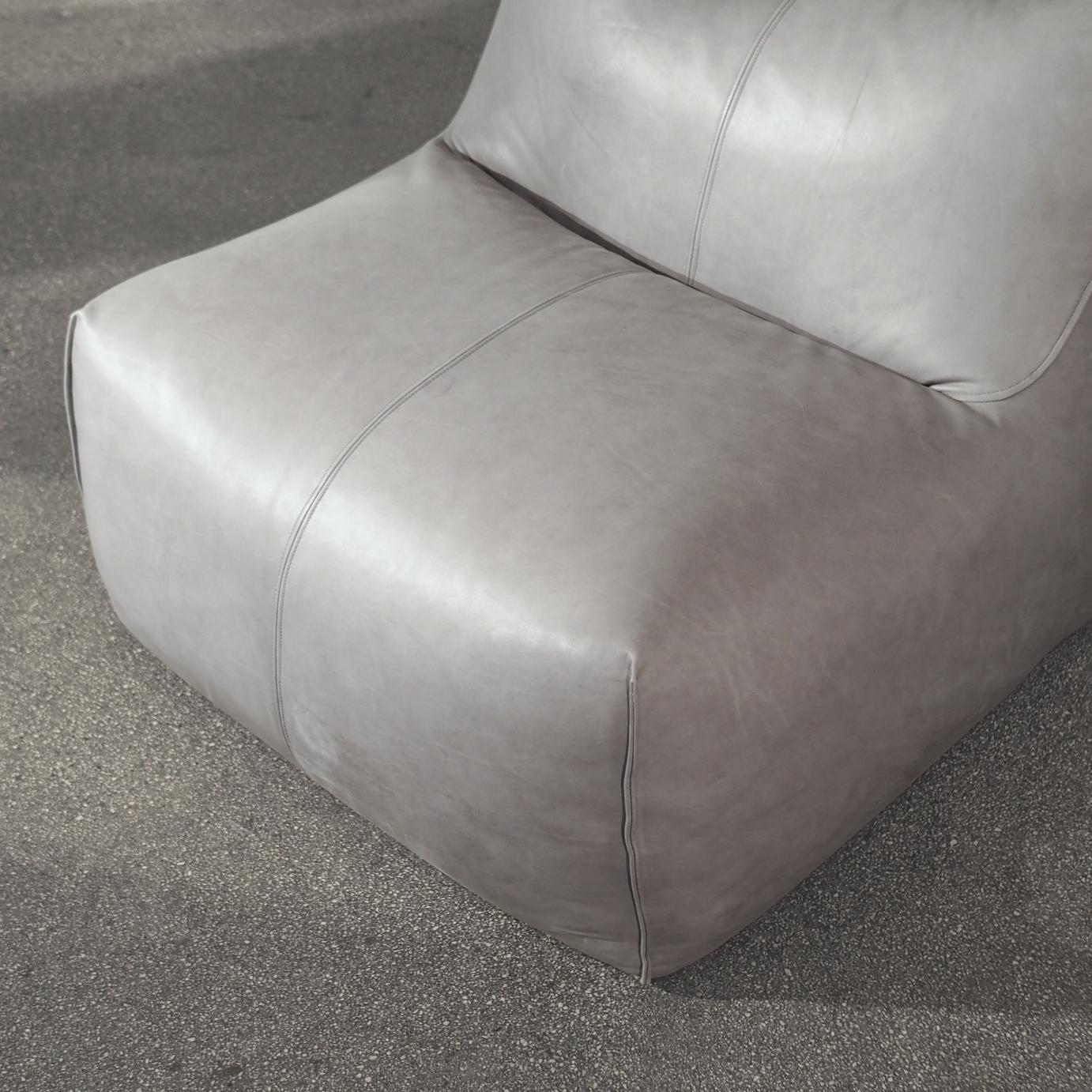 Leather Bambole by Mario Bellini for B&B Italia For Sale