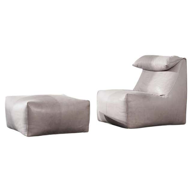 Le Bambole Lounge Chair by Mario Bellini for B&B Italia, 1970s at 1stDibs
