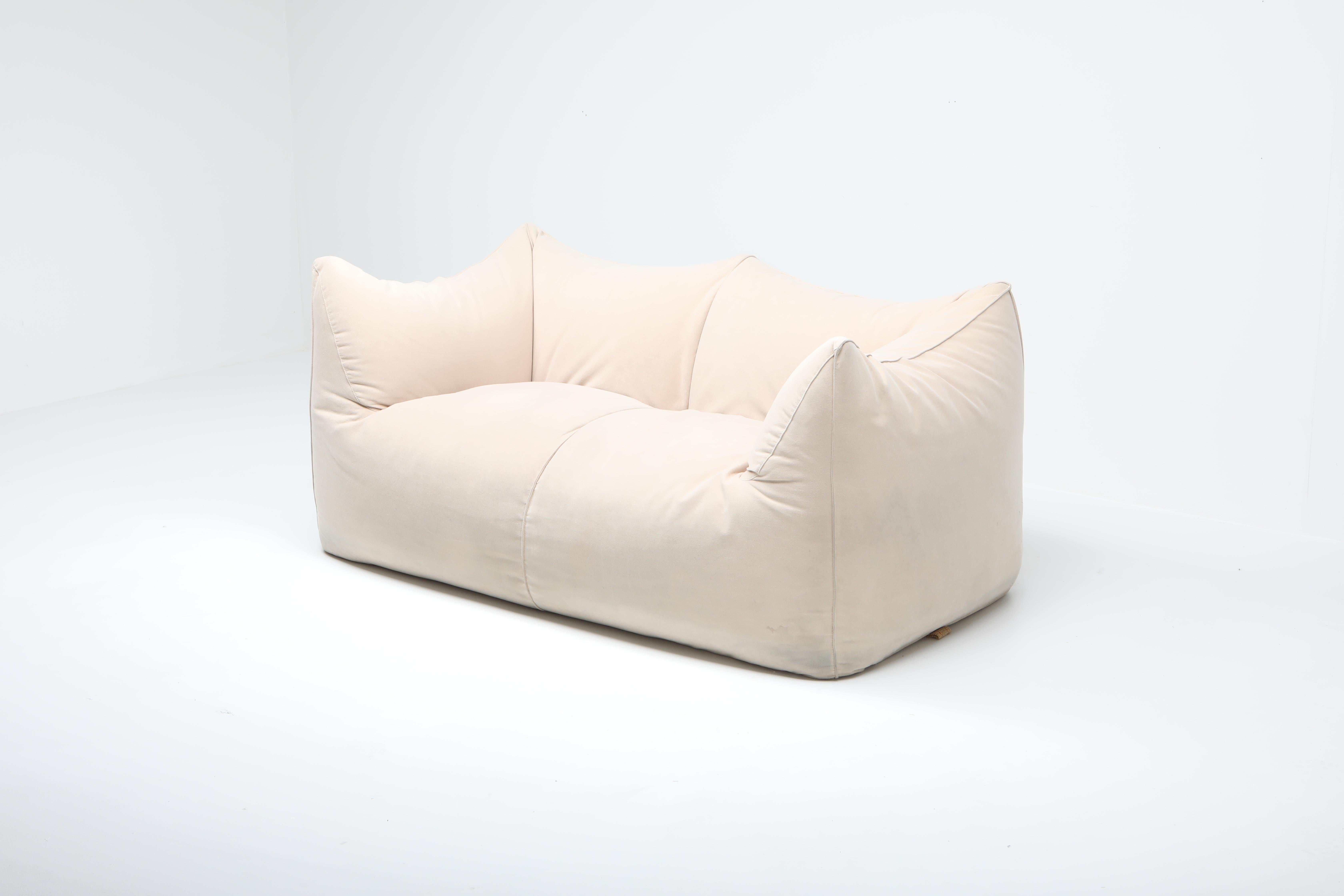 Mario Bellini, bambole, two-seat sofa, fabric upholstery, B&B Italia.




   