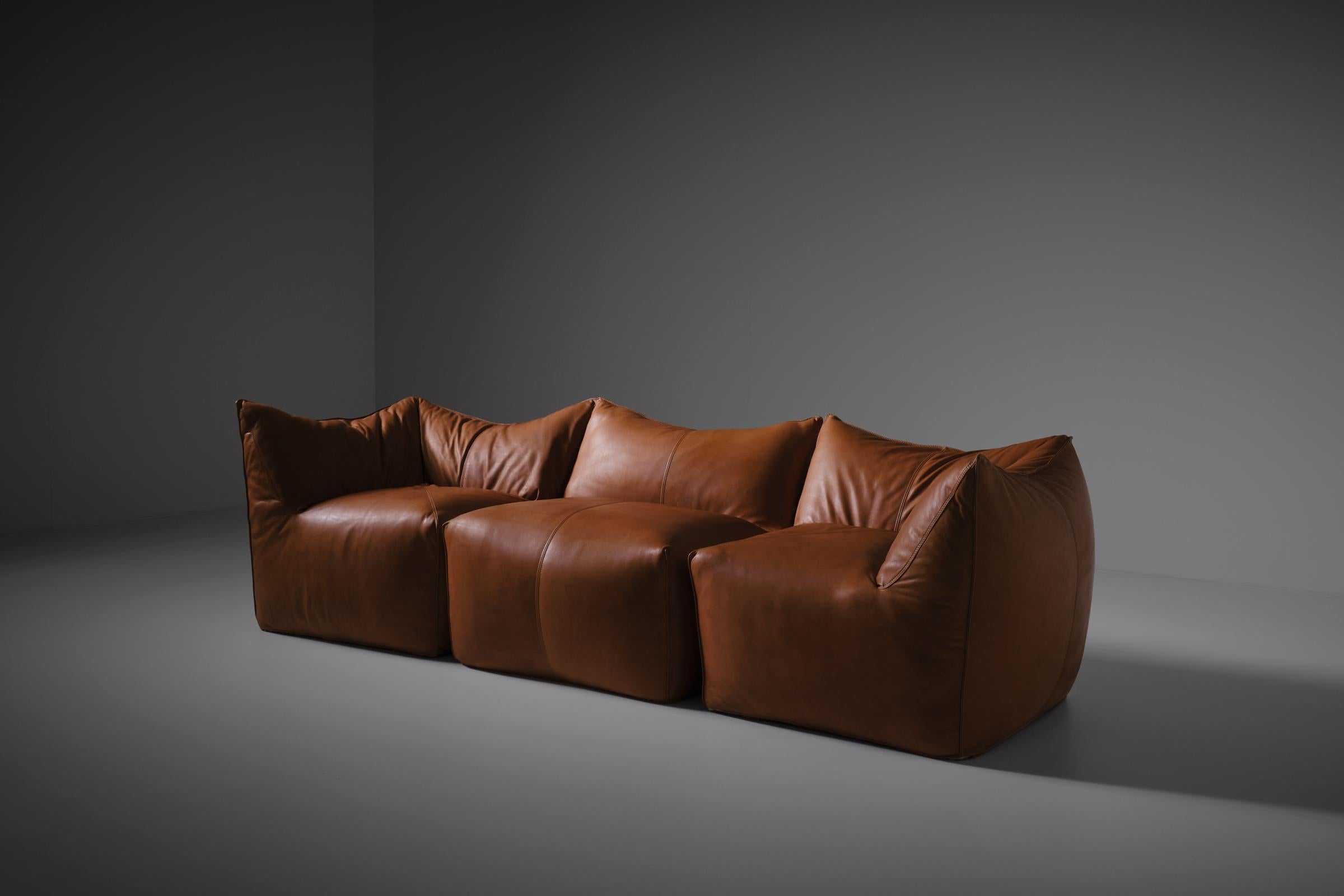 Italian Bambole Modular Sofa by Mario Bellini for B&B Italia, 1970s