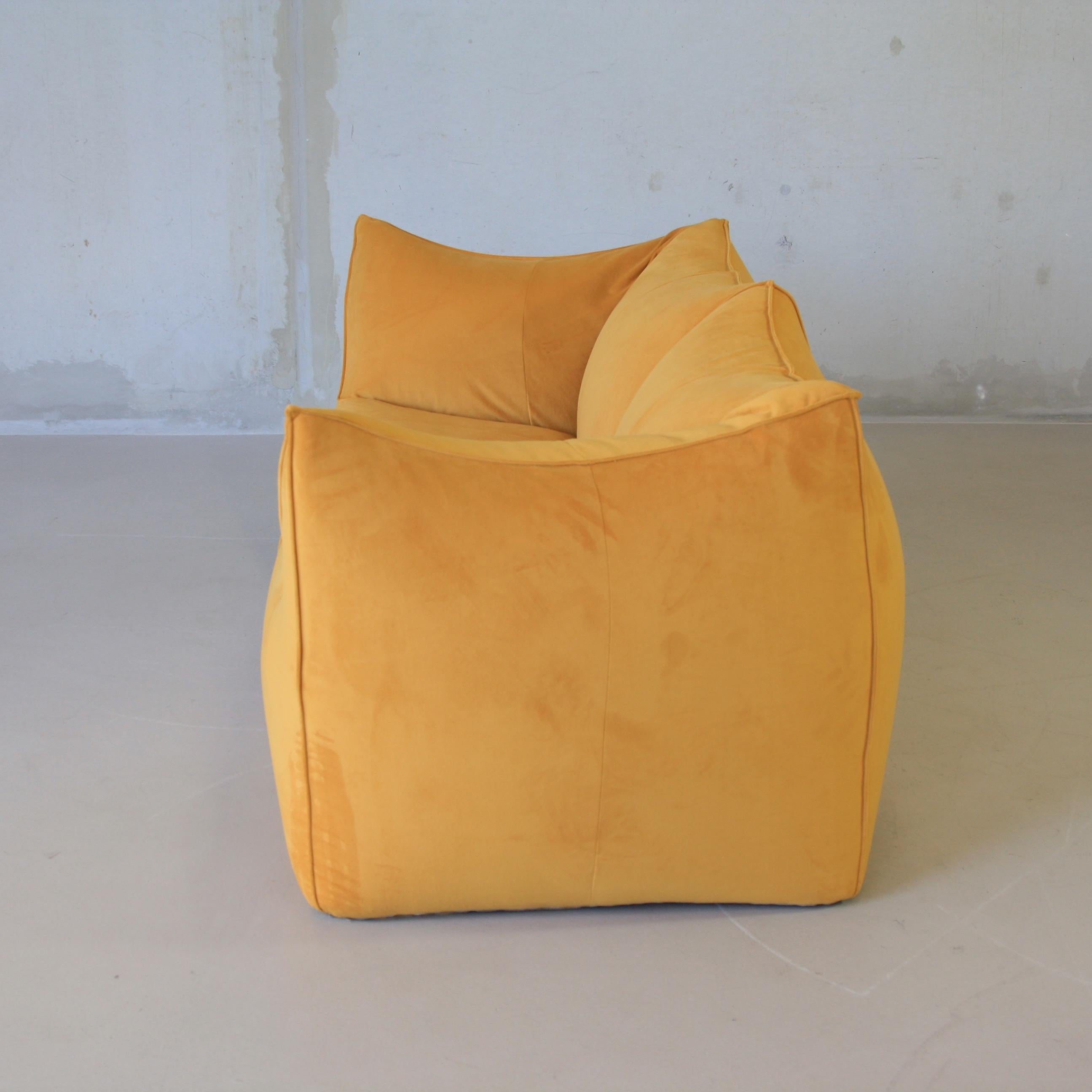 Italian Bambole, Two-Seat Sofa by Mario Bellini