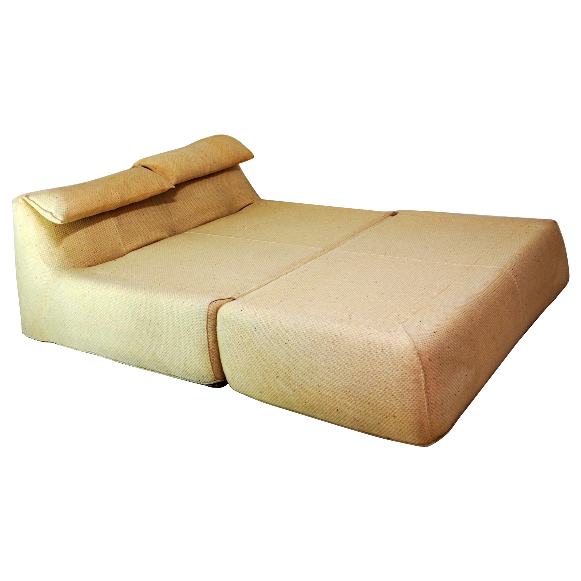 Bamboletto bed, Mario Bellini, B&B Italia