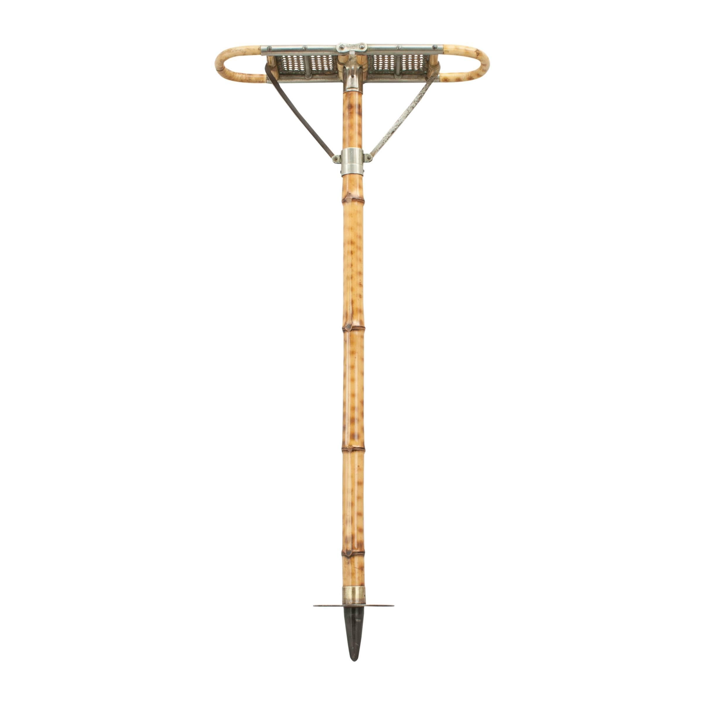 Bamboo and Cane Shooting Stick
