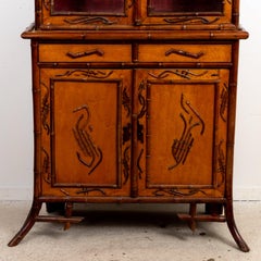 Bamboo Aesthetic Period Cabinet