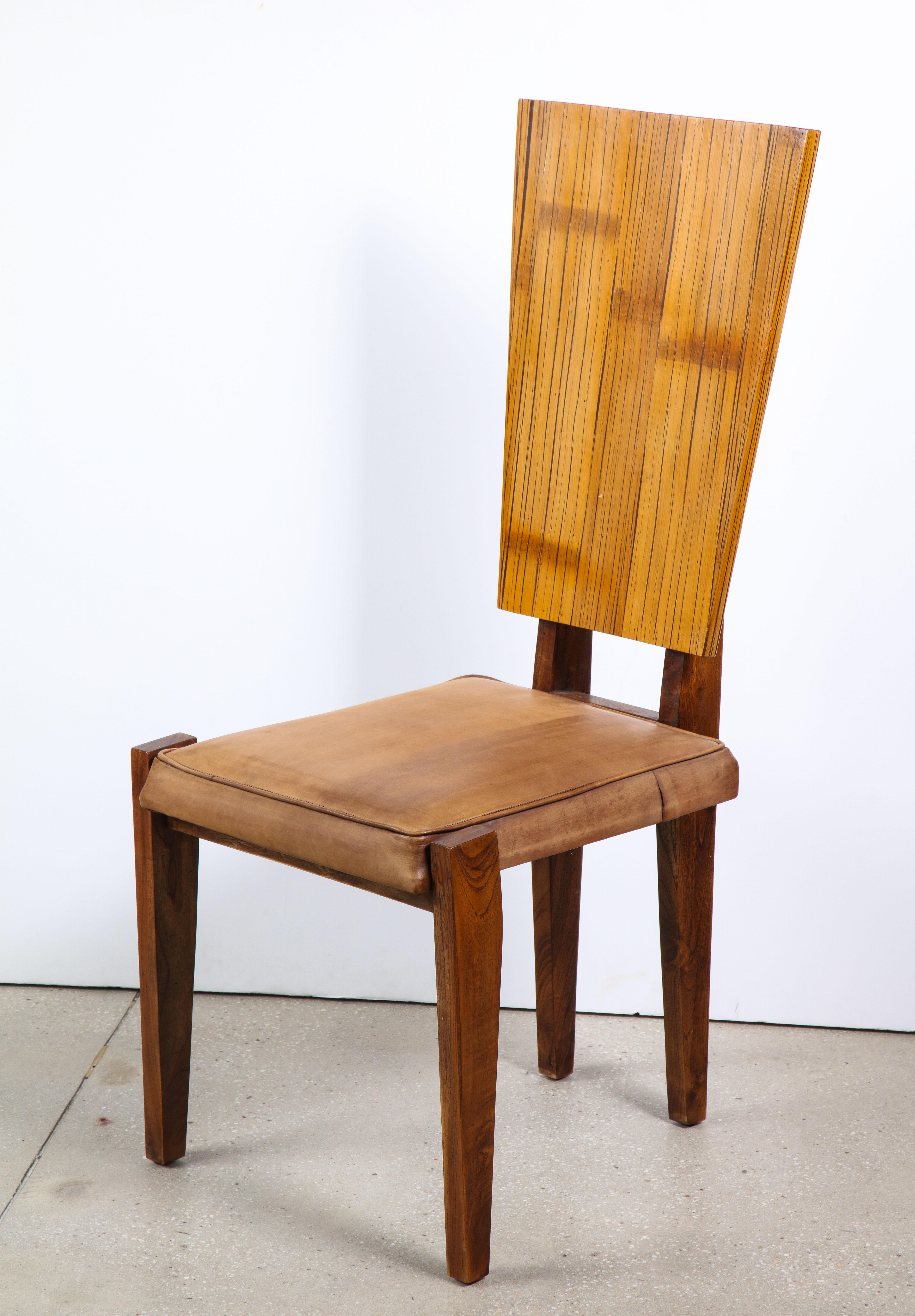 Bamboo and Ash Side Chair 4