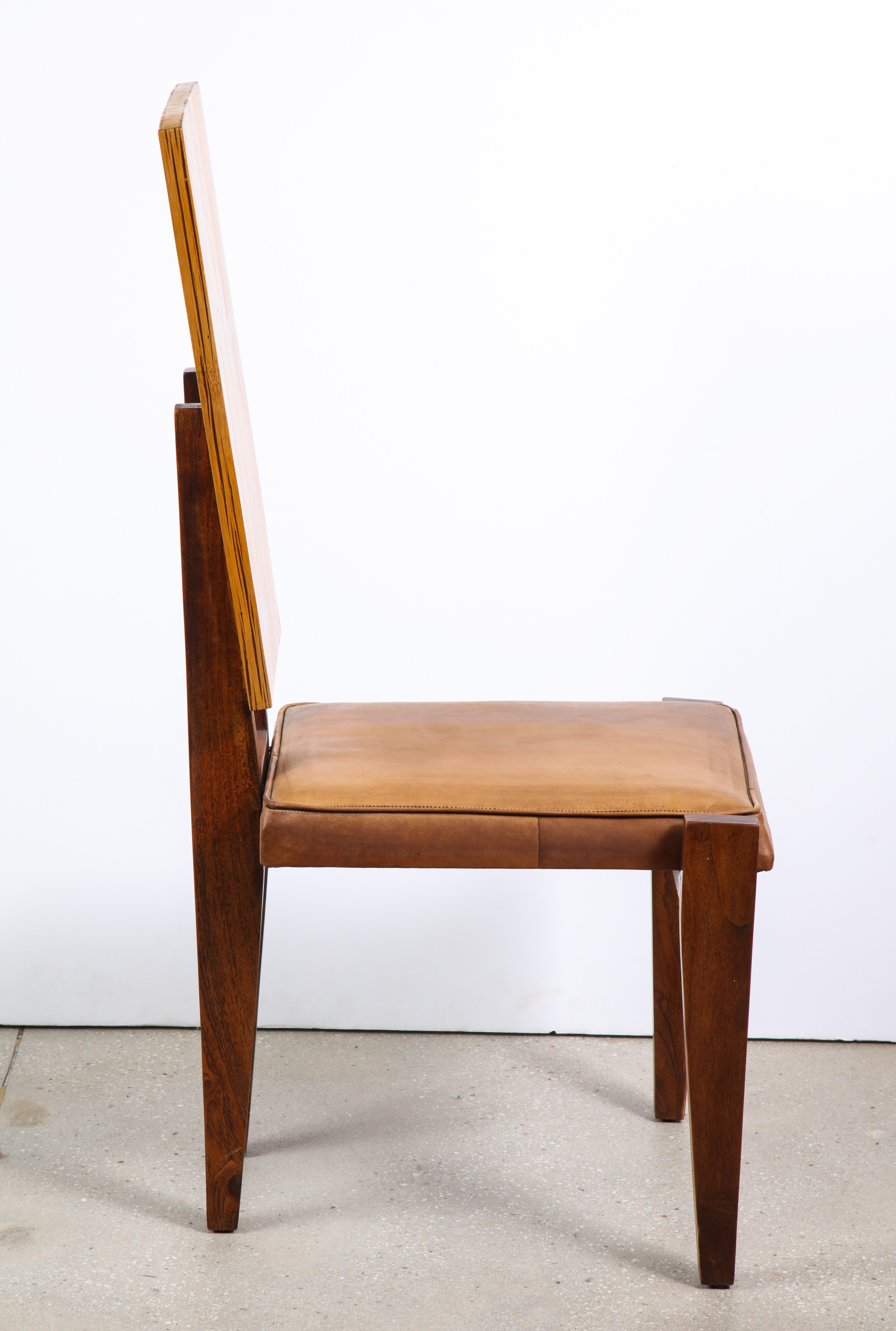20th Century Bamboo and Ash Side Chair