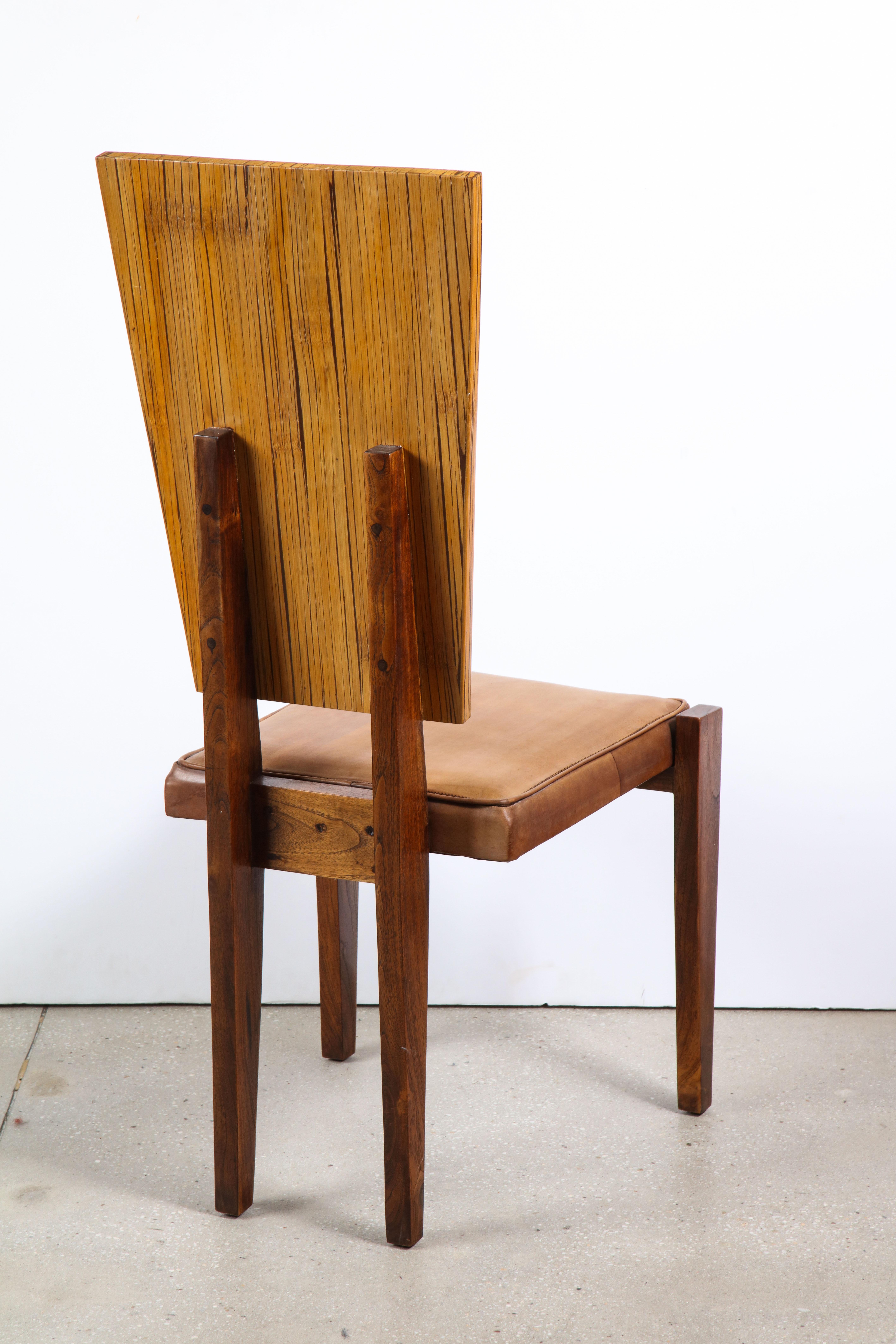 Bamboo and Ash Side Chair 2