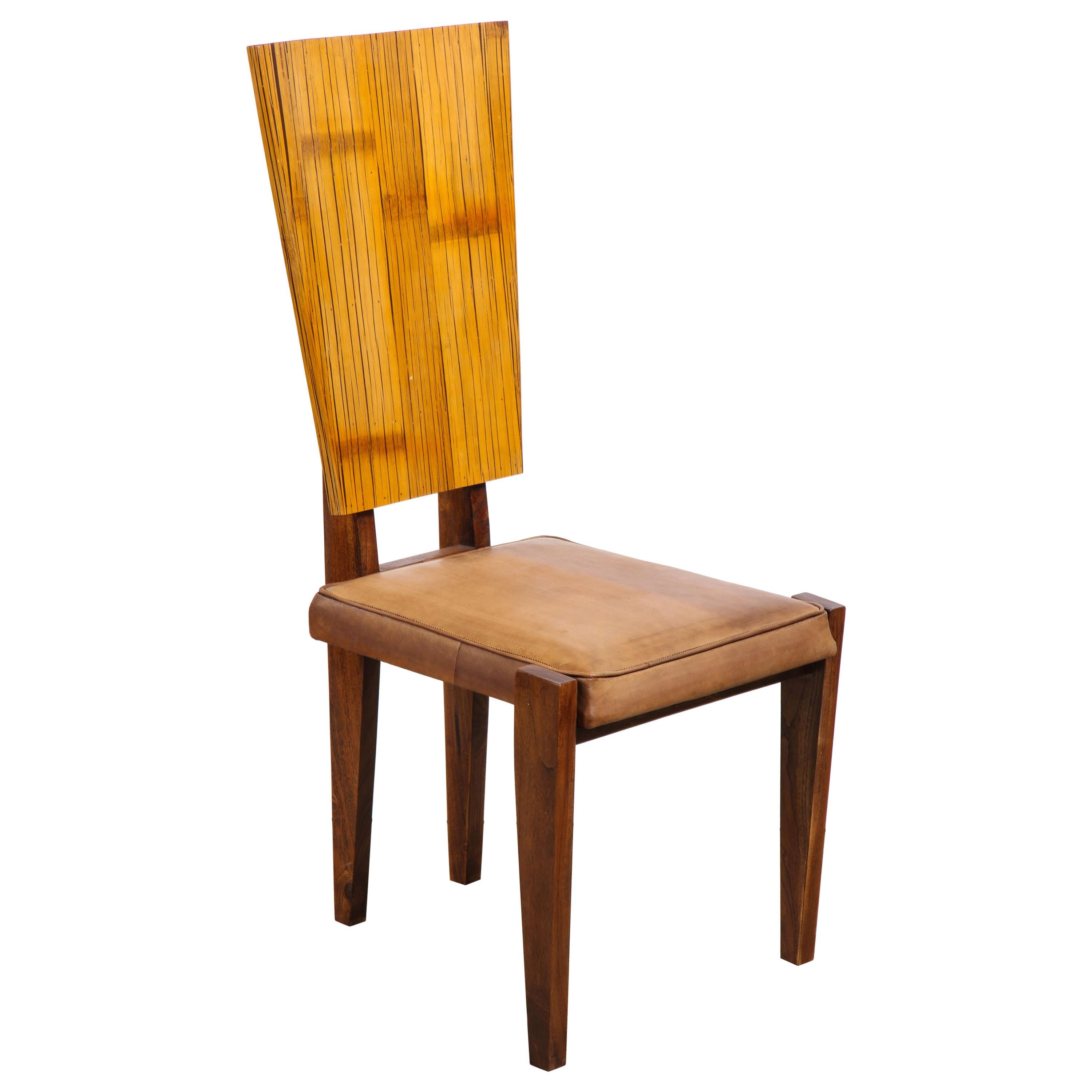 Bamboo and Ash Side Chair